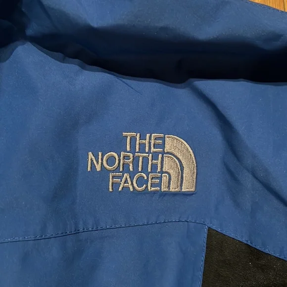 The North Face Blue & Black Men’s Raintex Winter Coat w/Removable Inner Fleece